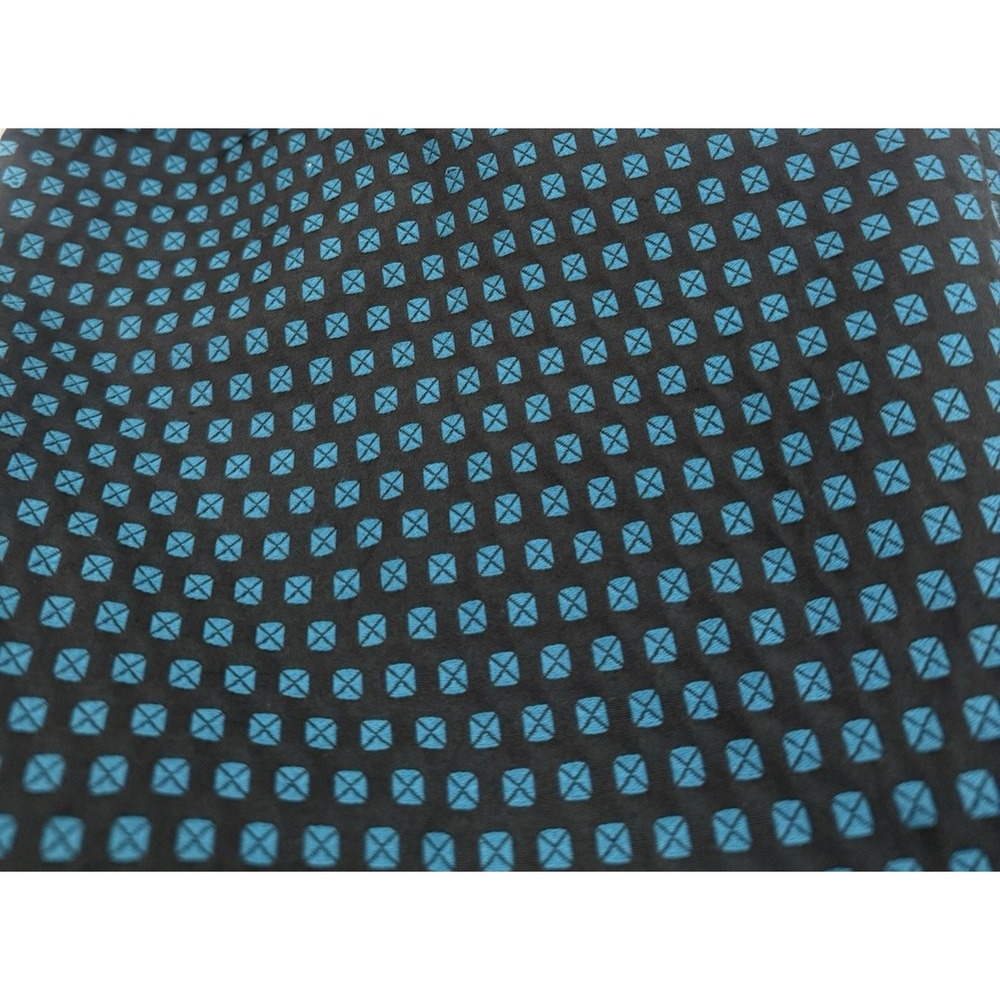 Ann Taylor LOFT‎ Skirt Geometric Print Teal Blue Black Womens Size 8 - Picture 8 of 8